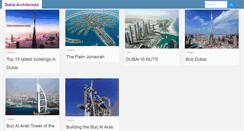 Desktop Screenshot of dubai-architecture.info