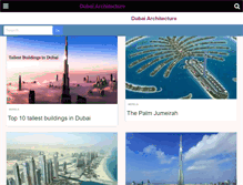 Tablet Screenshot of dubai-architecture.info